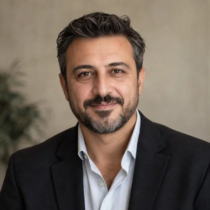 Anonymous portrait representing a business client